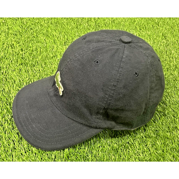 LACOSTE Logo Gator Crocodile Hat Cap Navy Blue Adjustable 00 - Picture 5 of 10